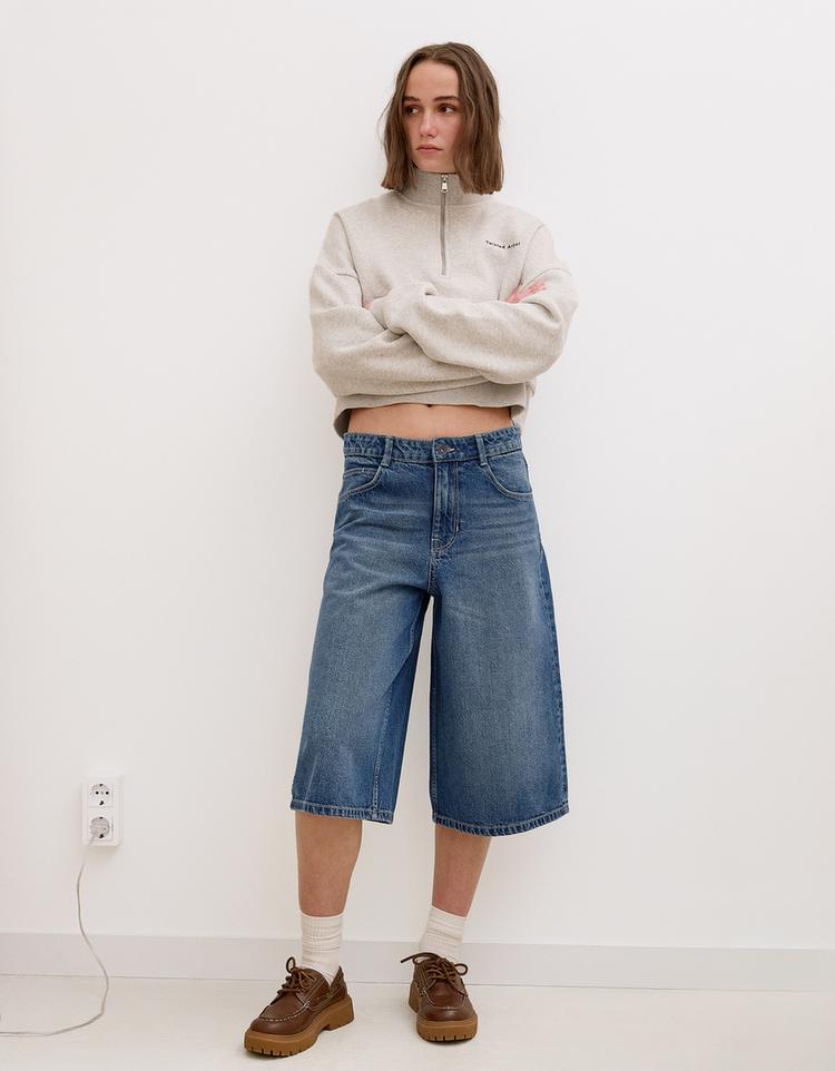 Bermuda baggy fit denim jort