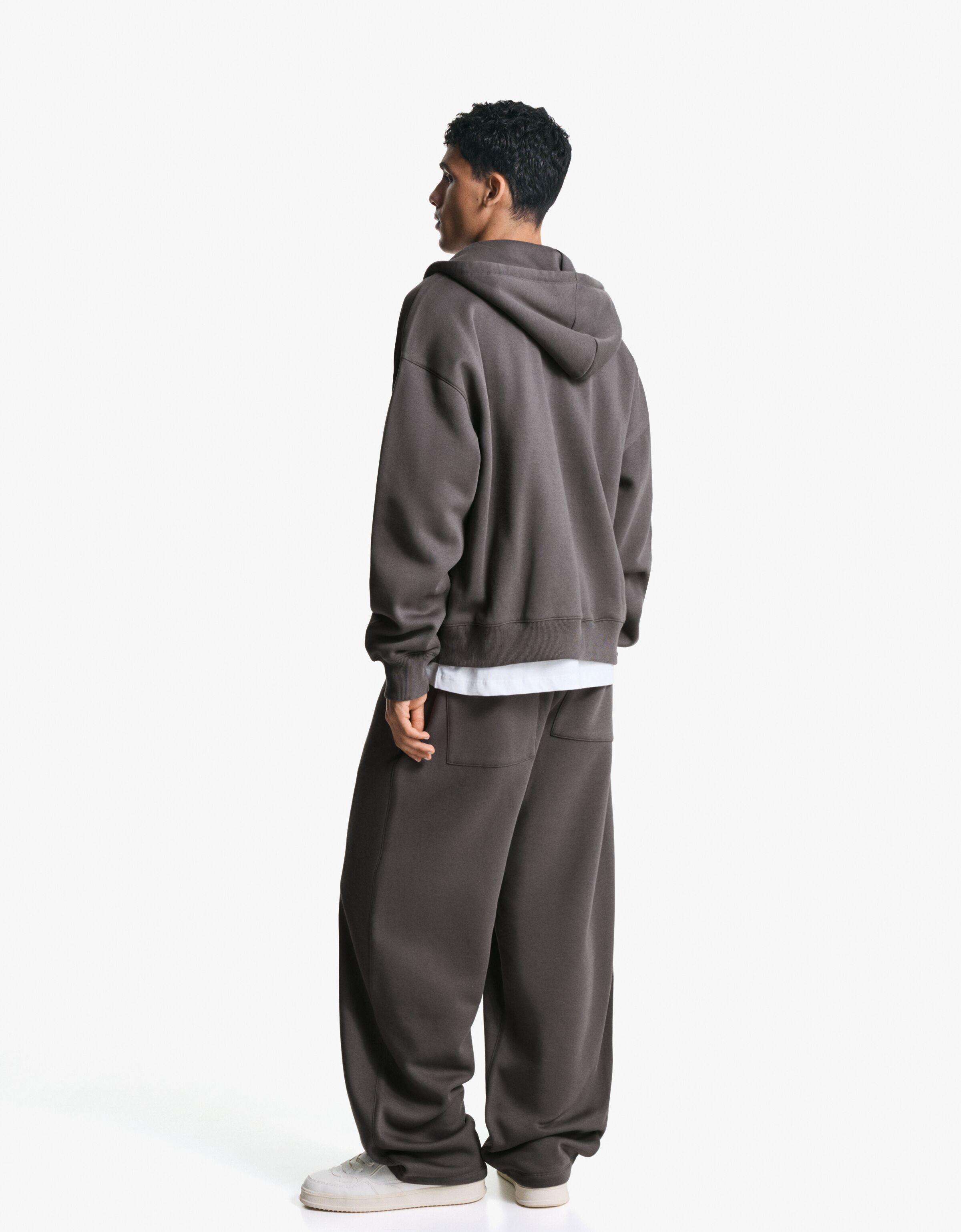 Balloon fit trousers — Grey