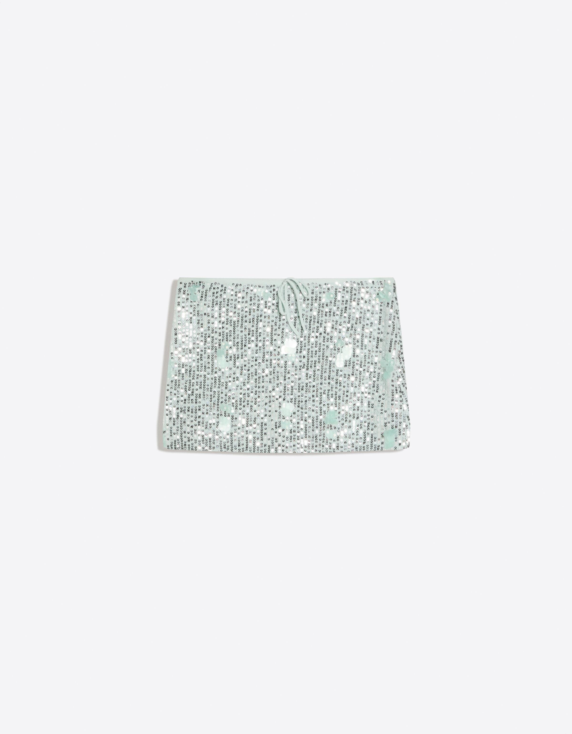 Sequin mini skirt