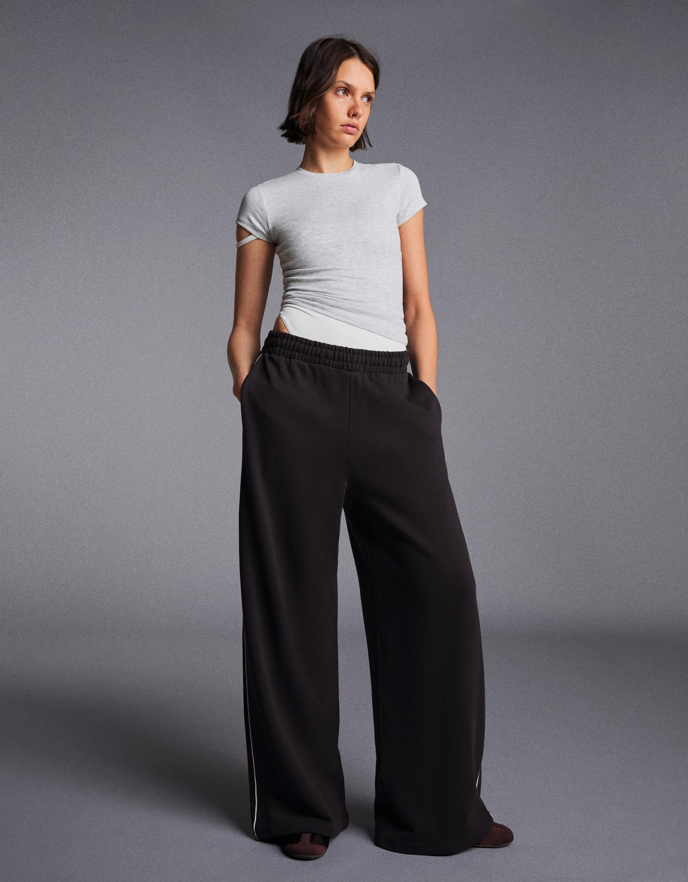 Dancer plush joggers — Grey