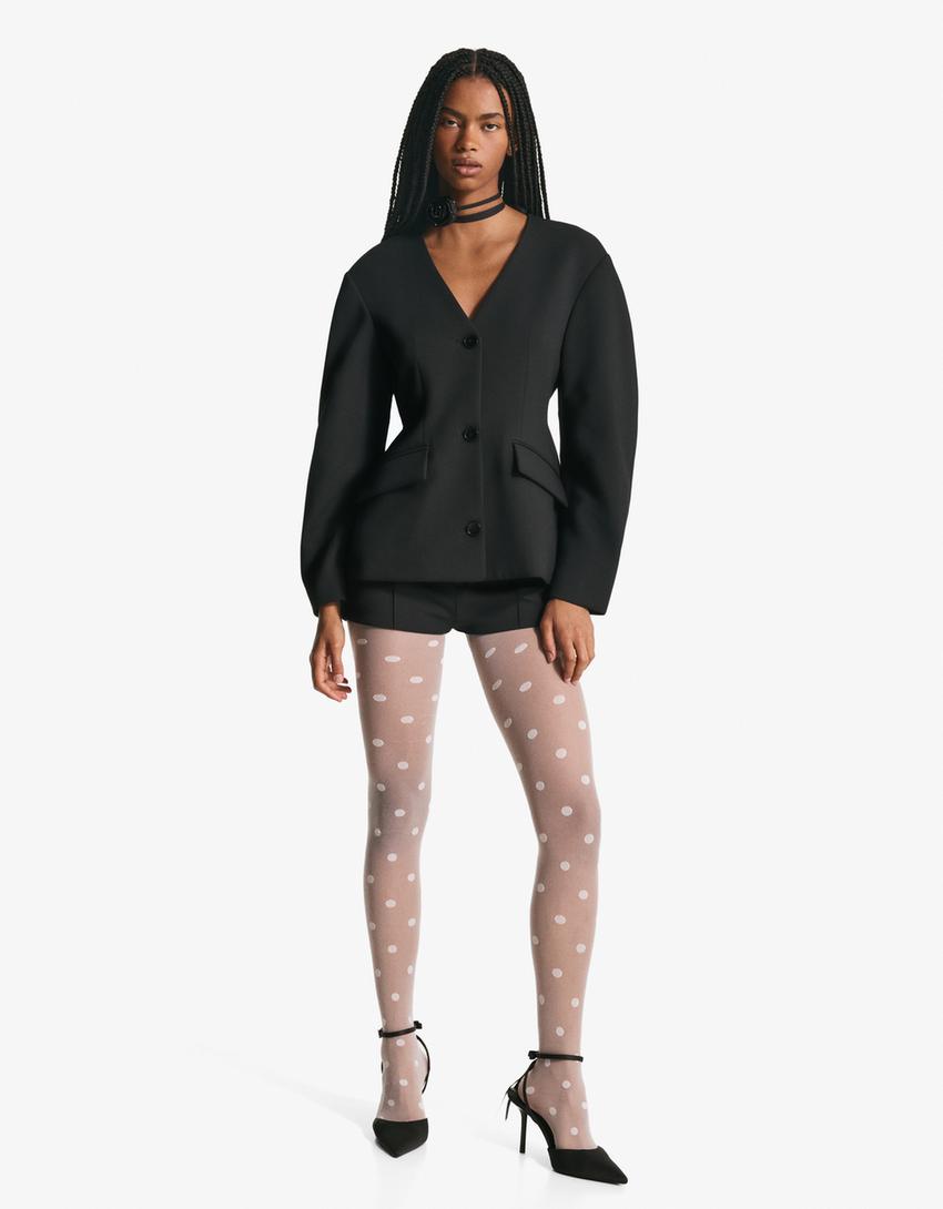 Blazer entallat-Negre
