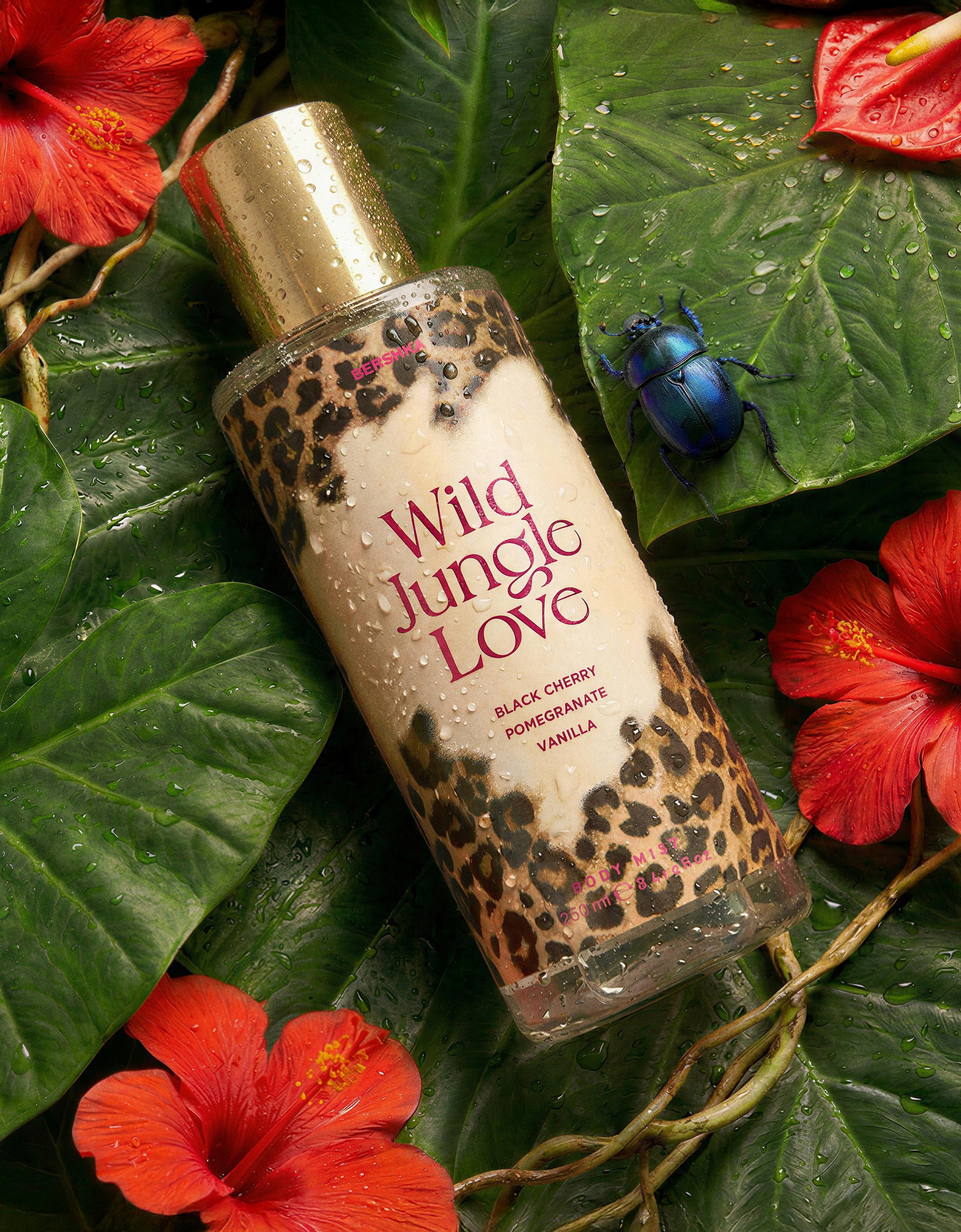 Bershka Mgiełka Do Ciała Wild Jungle Love 250 Ml Kobieta 01 Brązowy
