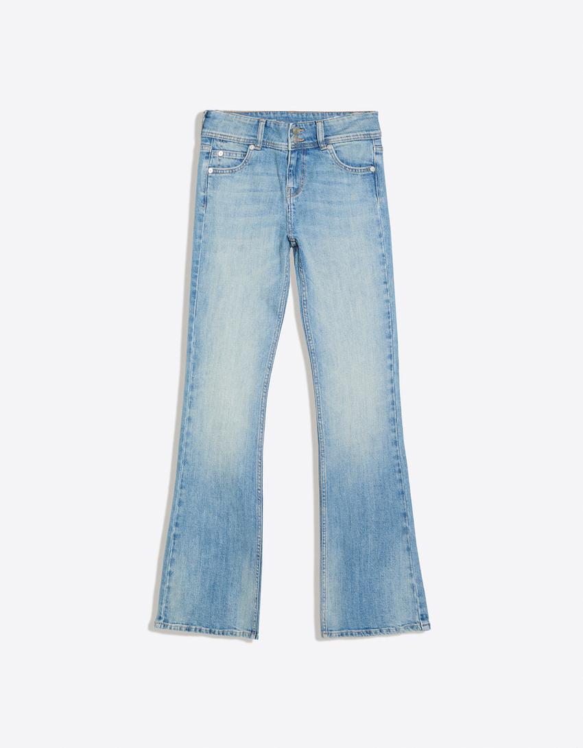 Jeans bootcut-Azzurro Chiaro