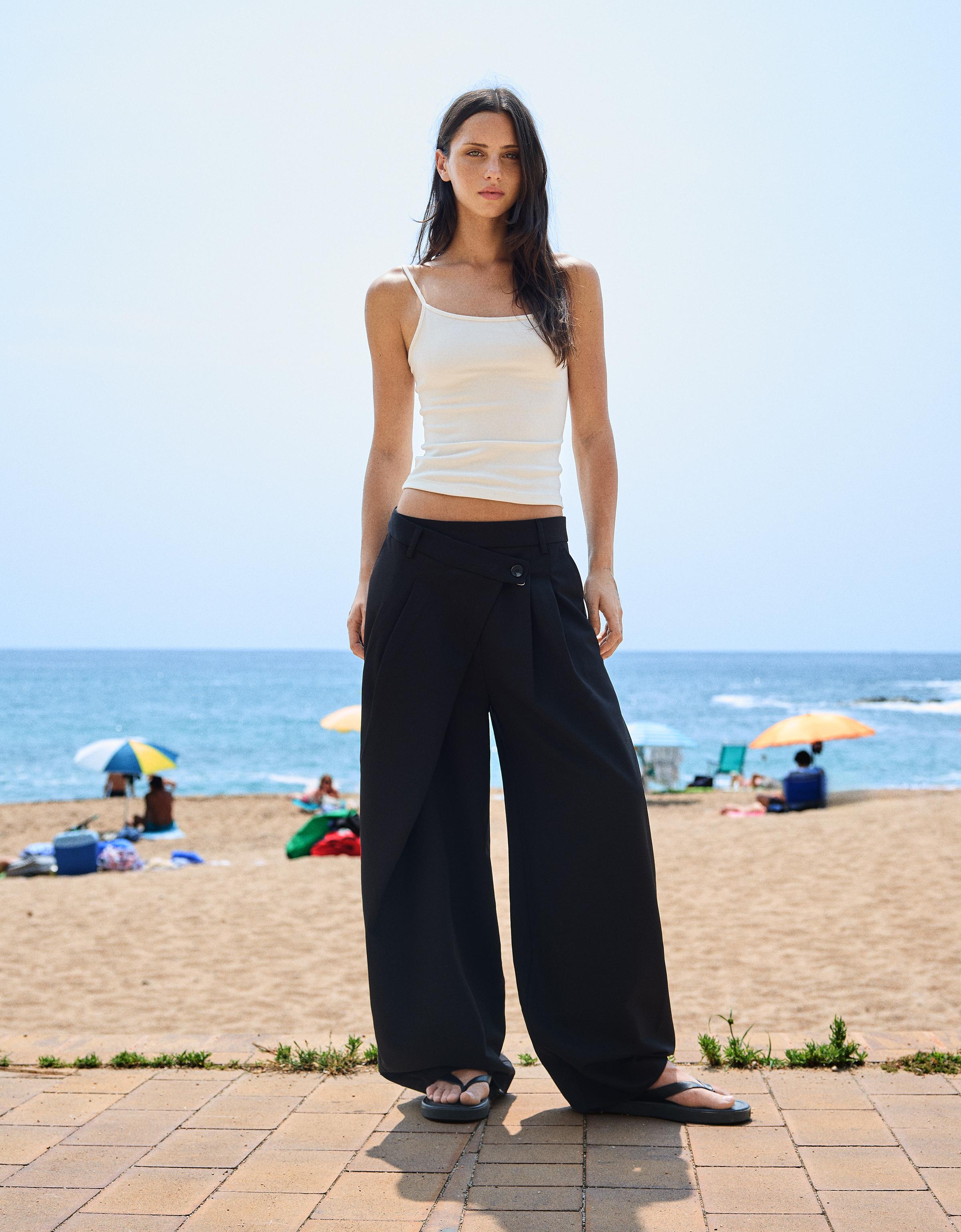 Tank top - Tops - Women | Bershka