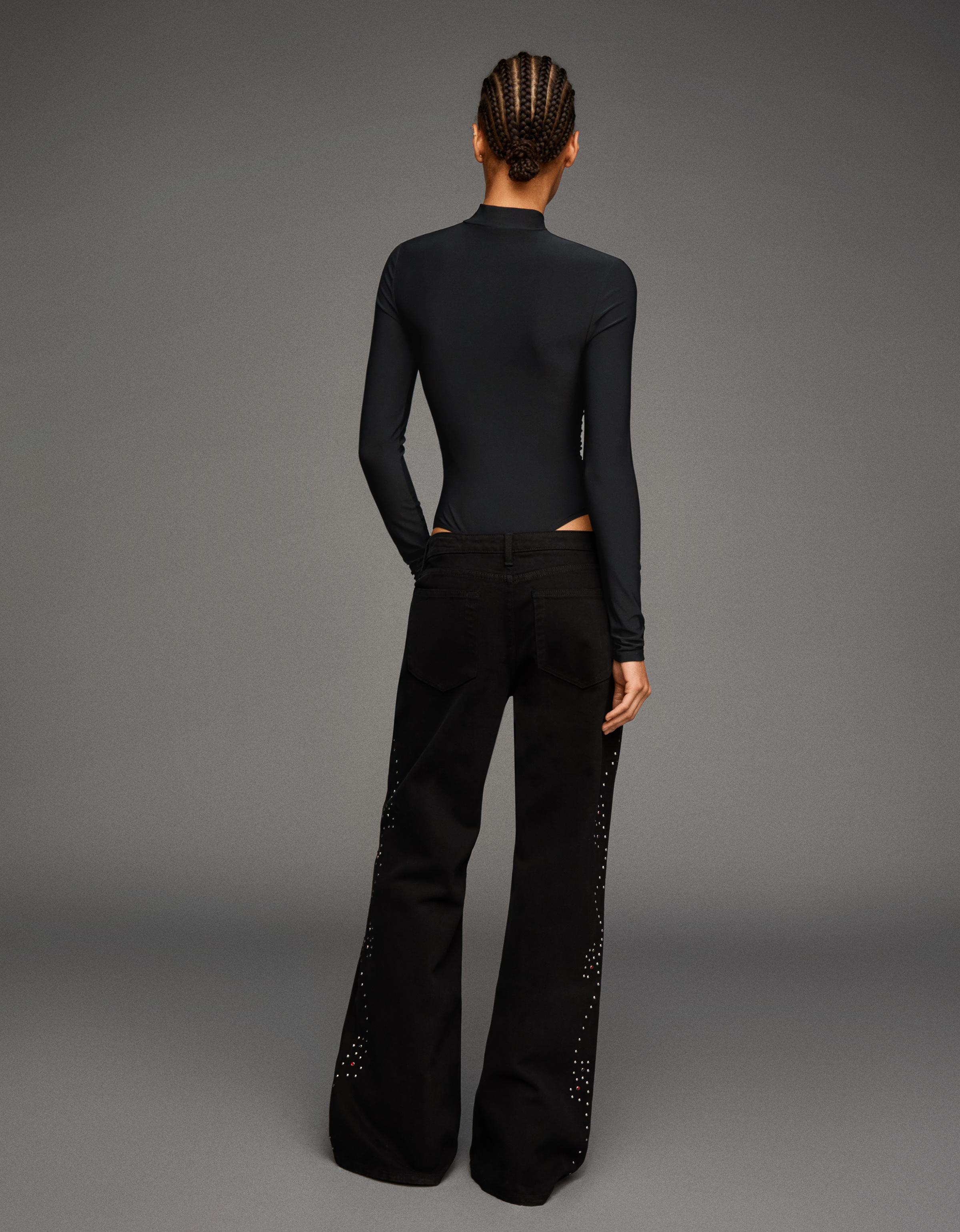 Uzun kollu boğazlı body - Görsel 9