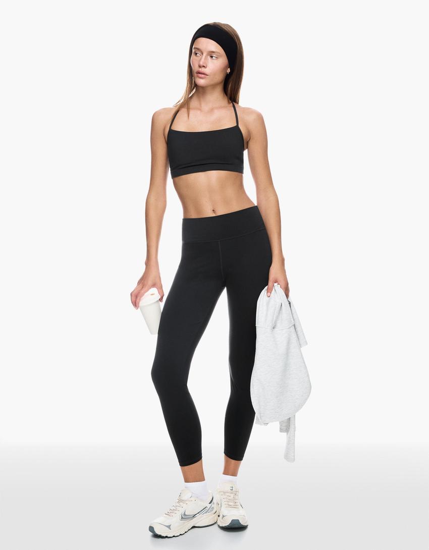 Leggings quick dry e respirável-Preto-0