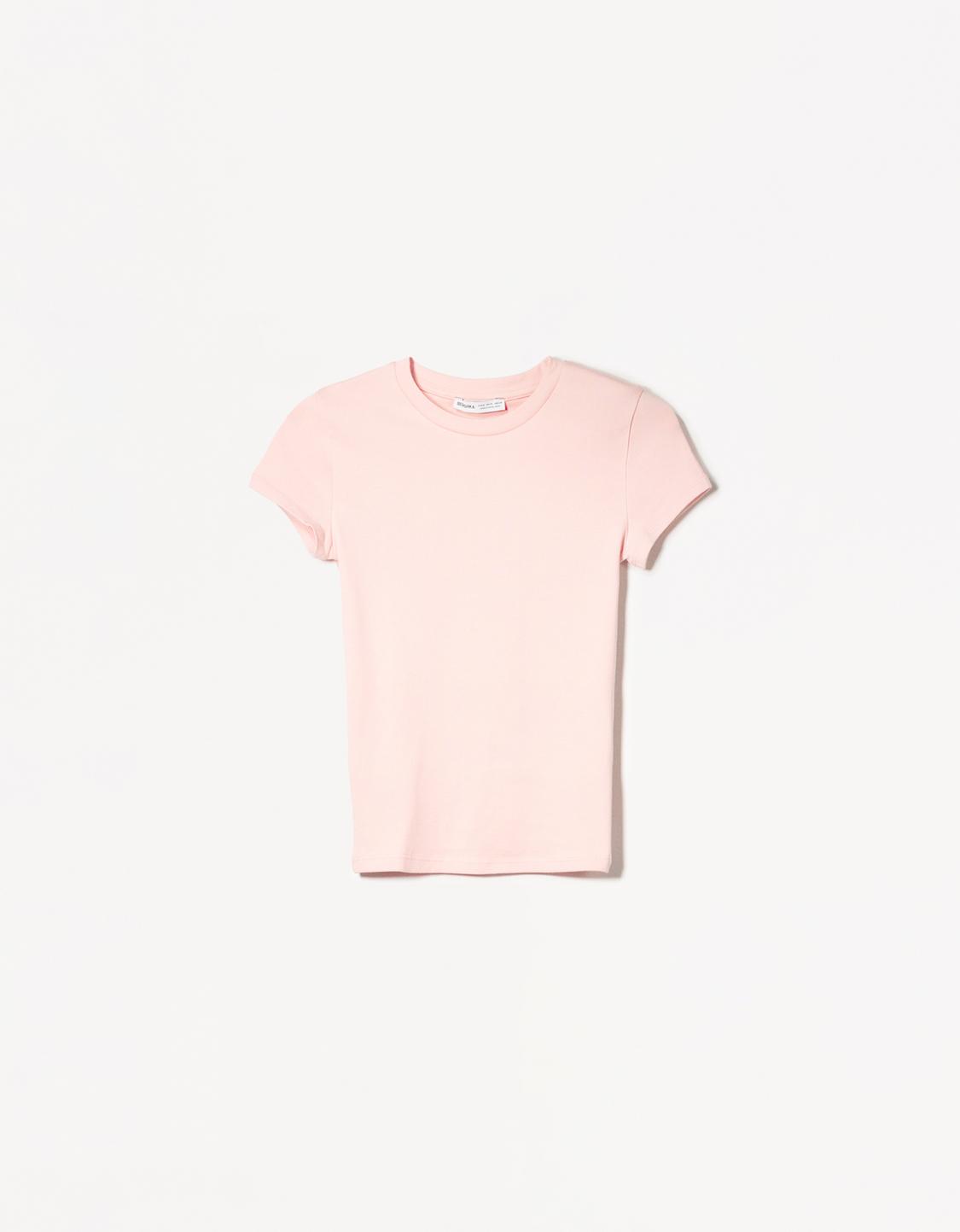 Short sleeve crew neck T-shirt