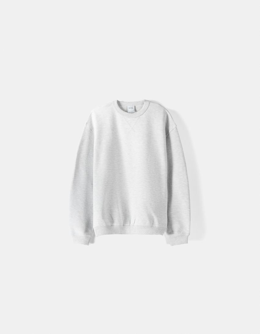 Sweat interlock-Gris-4