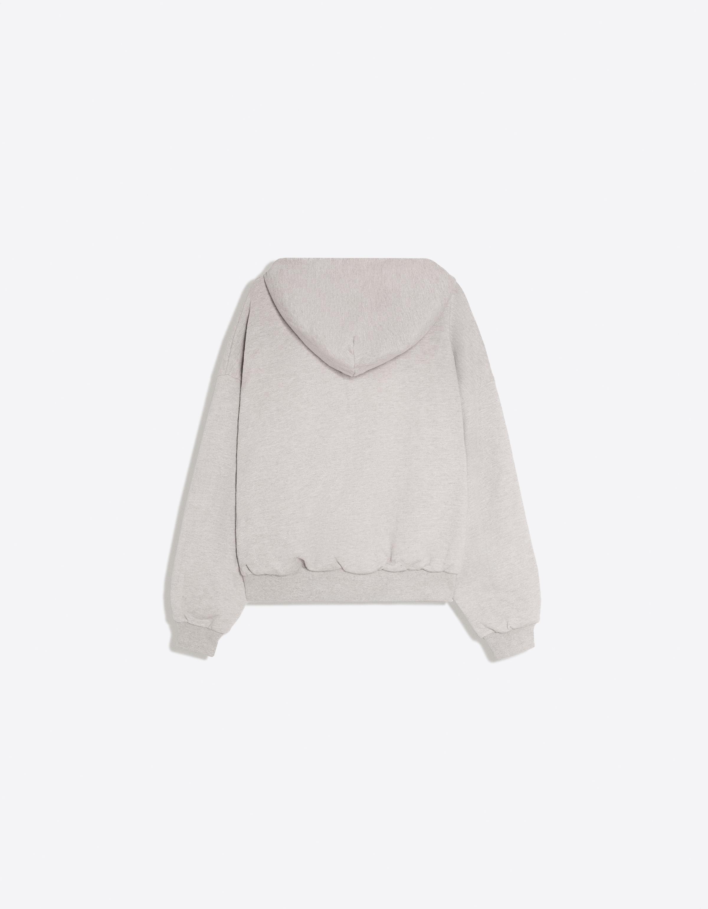 ZOO YORK X BERSHKA reversible hoodie — Grey