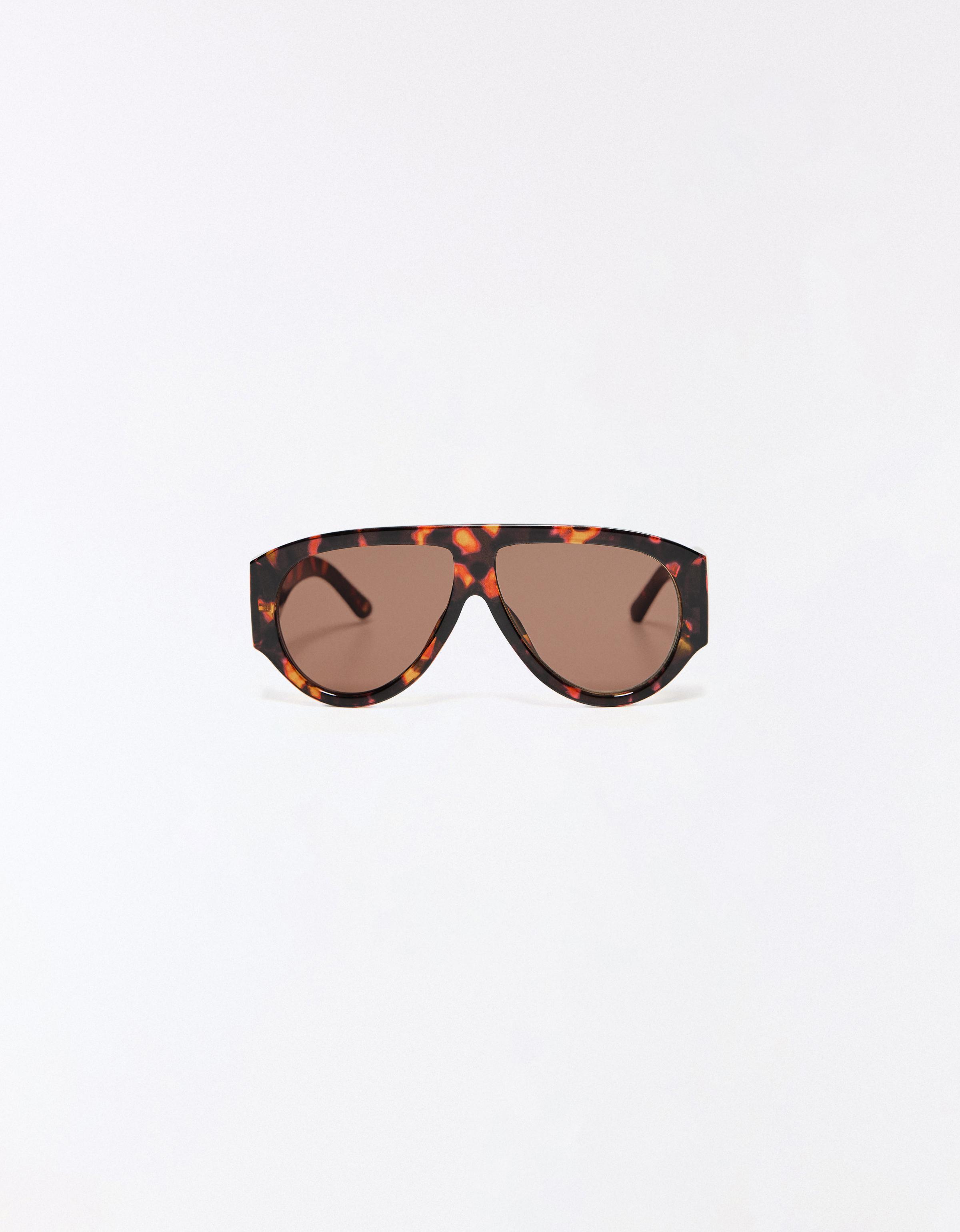 Acetate sunglasses — Brown