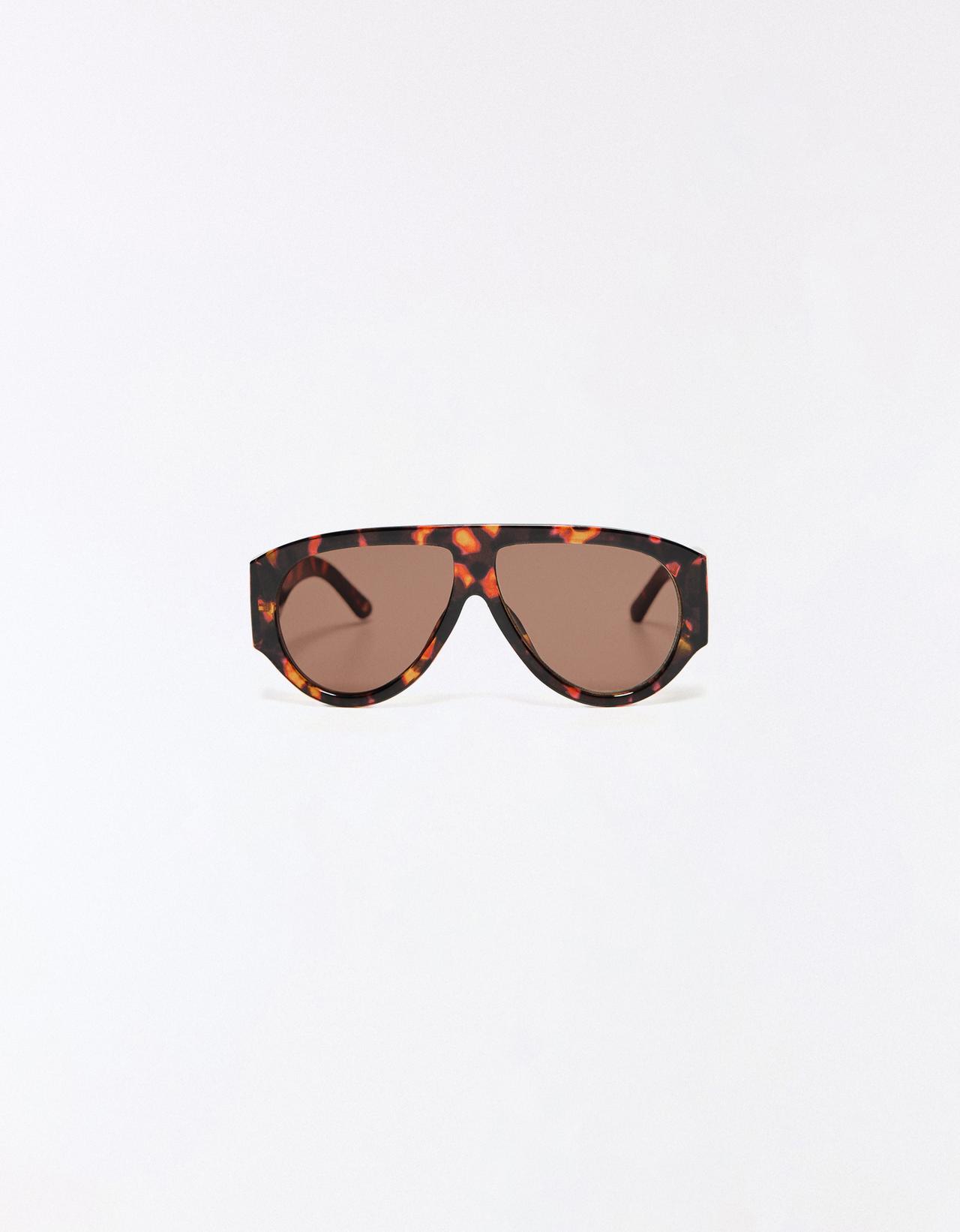 Acetate sunglasses — Brown