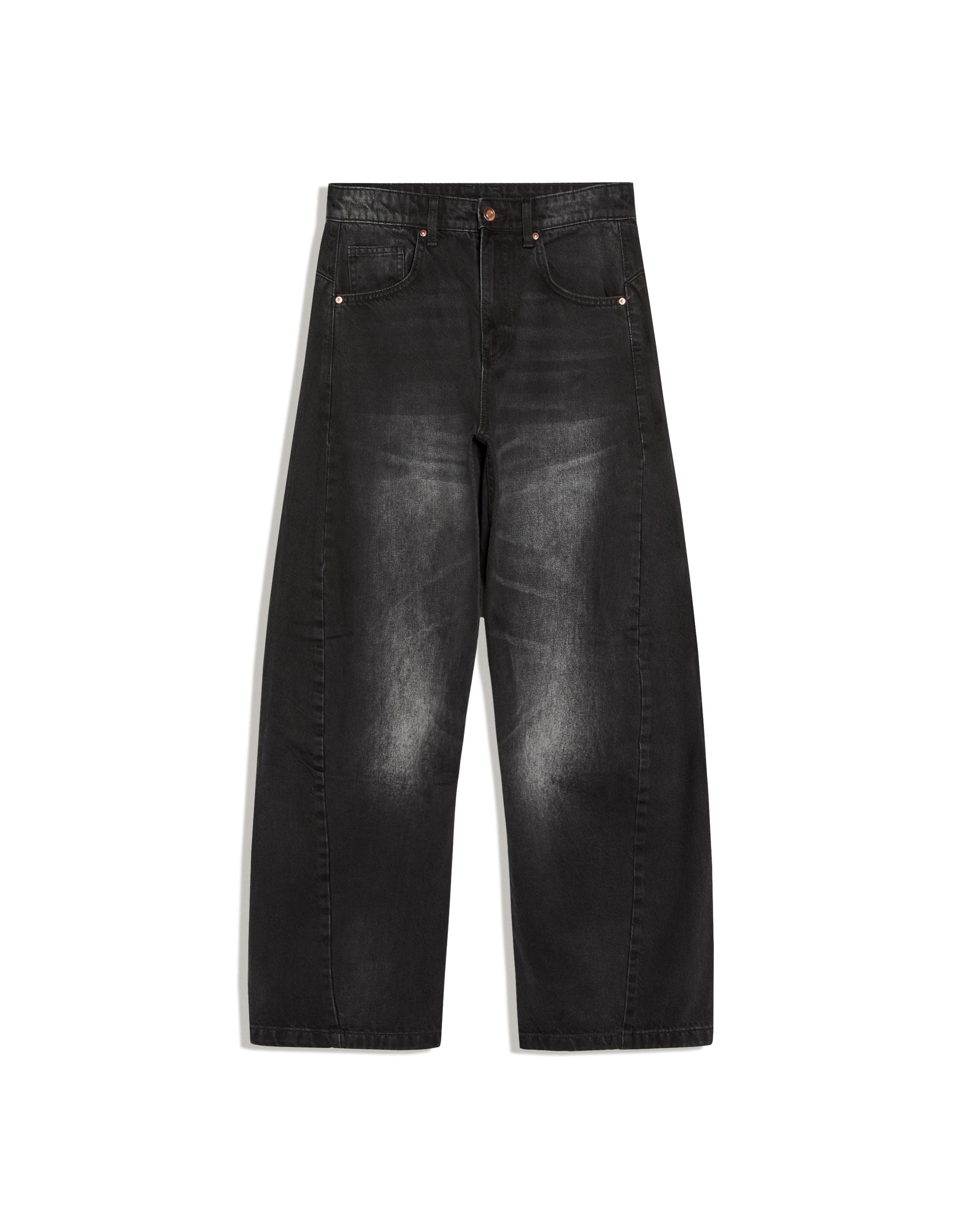 Twisted fit jeans — Black