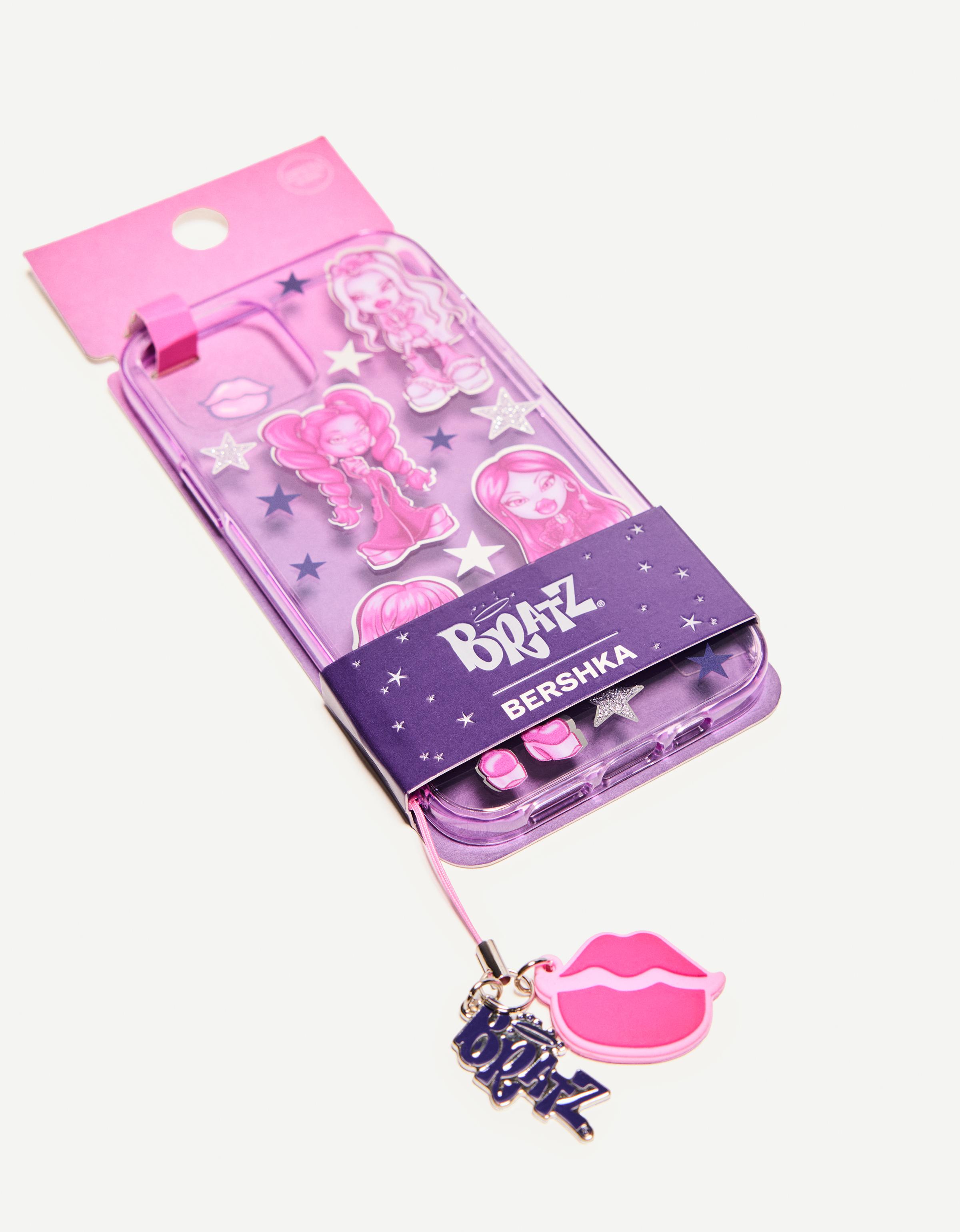 Bershka Handyhülle Für Iphone Bratz Damen Iphone 13/14/15 Violett