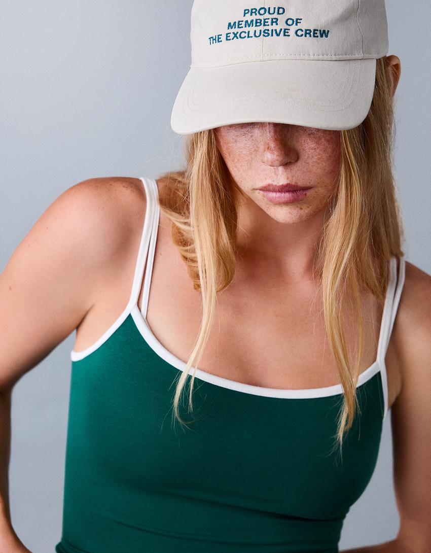 Strappy top-Green
