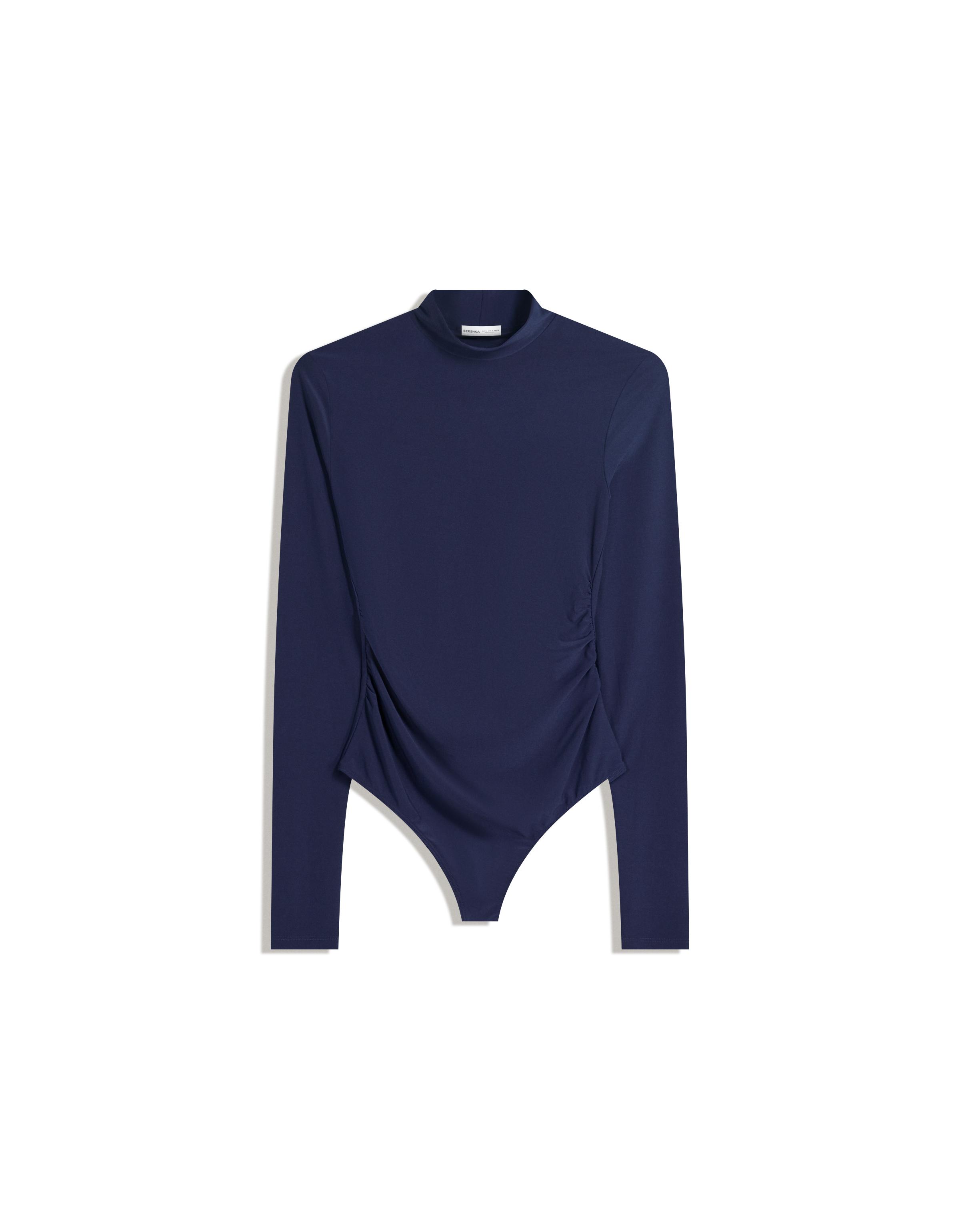 Long sleeve roll neck bodysuit