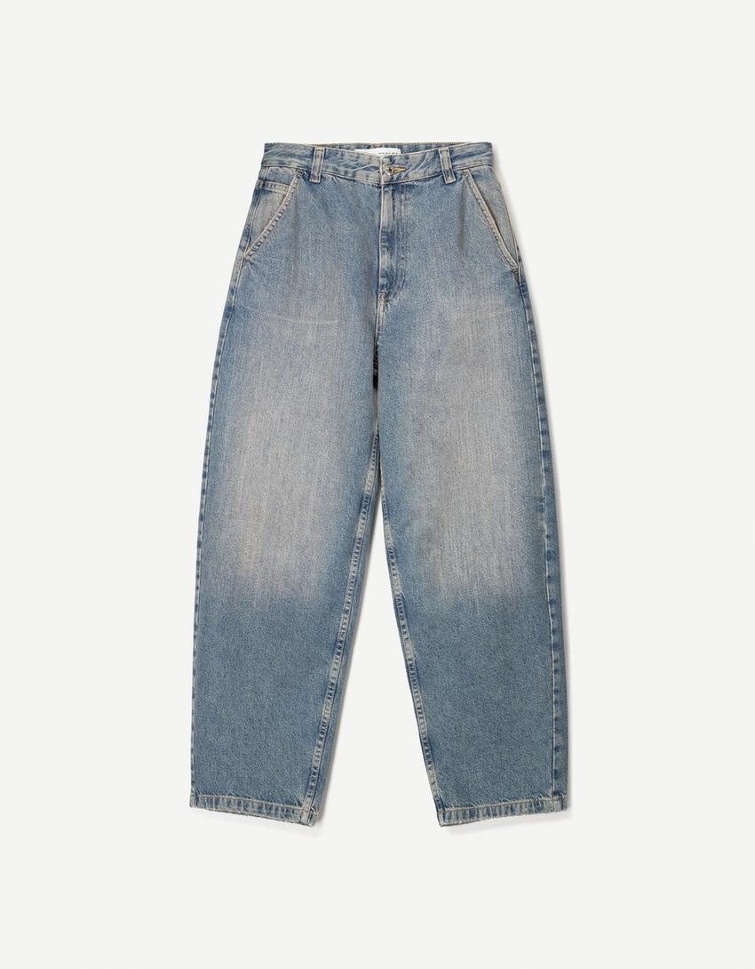 Skater jeans-Groen-4
