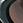Oval plastic sunglasses — Black