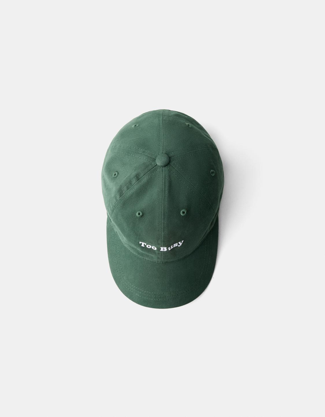 Embroidered cap
