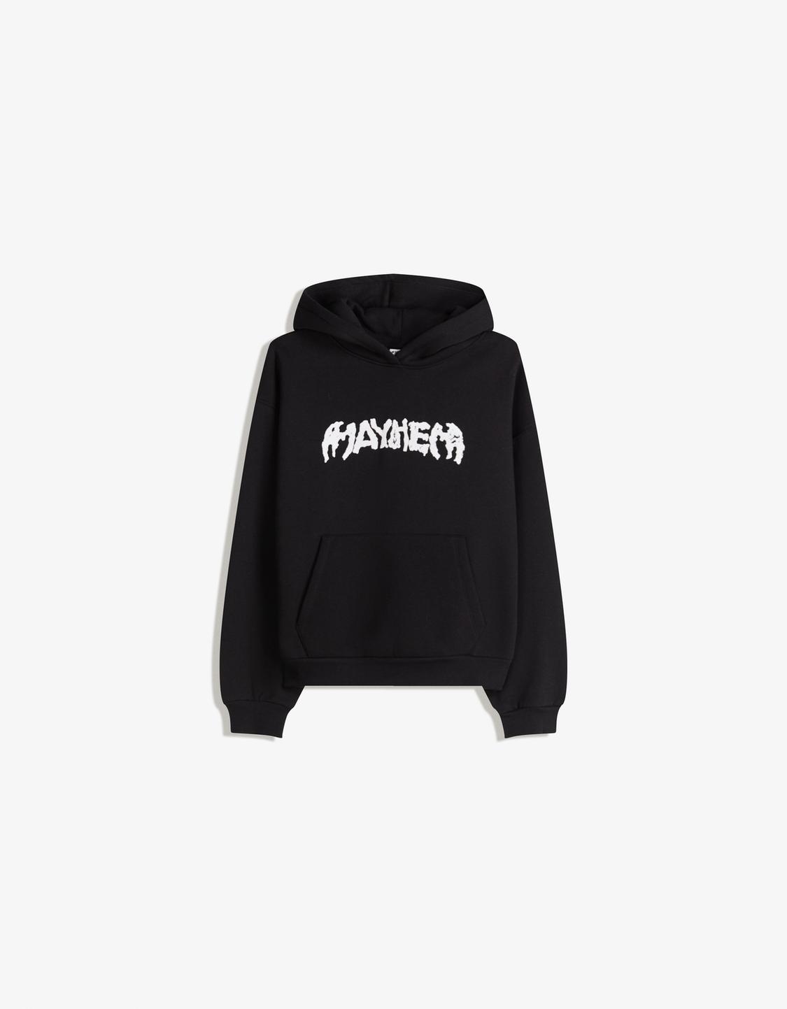 Lady Gaga print hoodie