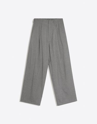 Baggy checked trousers — Mixed gray 5