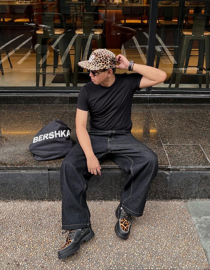 Jeans super baggy fit Jeans Uomo Bershka