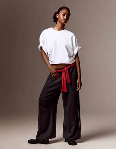 Dancer plush joggers — Grey 1