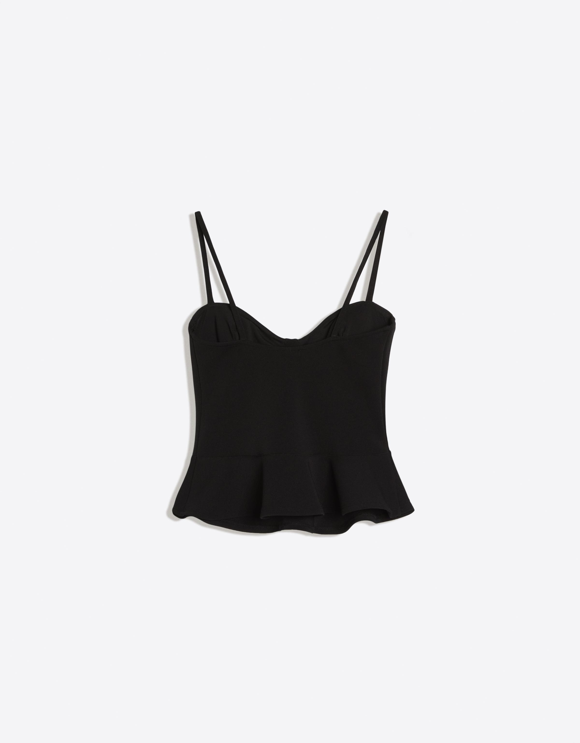 Bershka Peplum korse top görsel 2