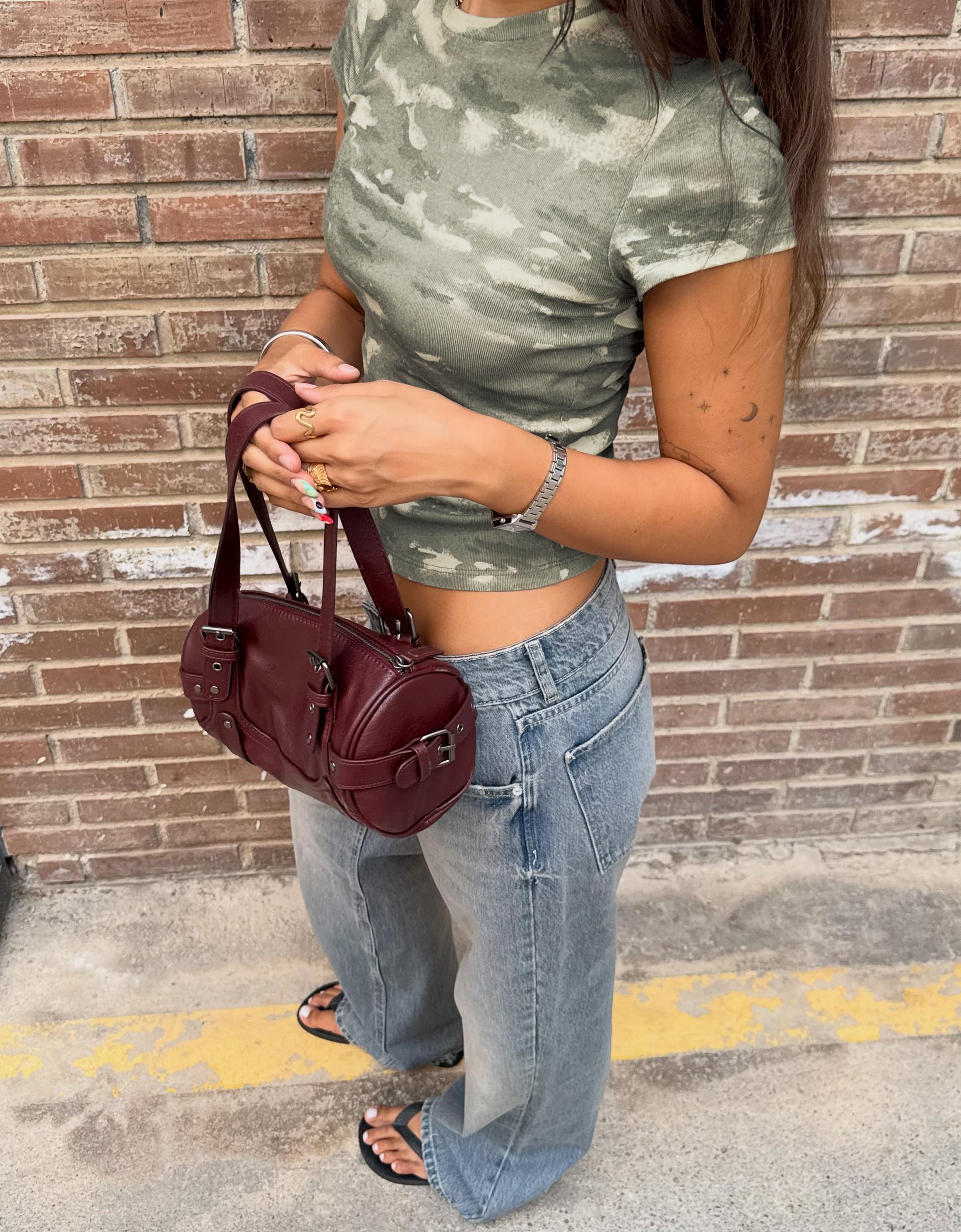 Bershka Orta bel straight jean görsel 5