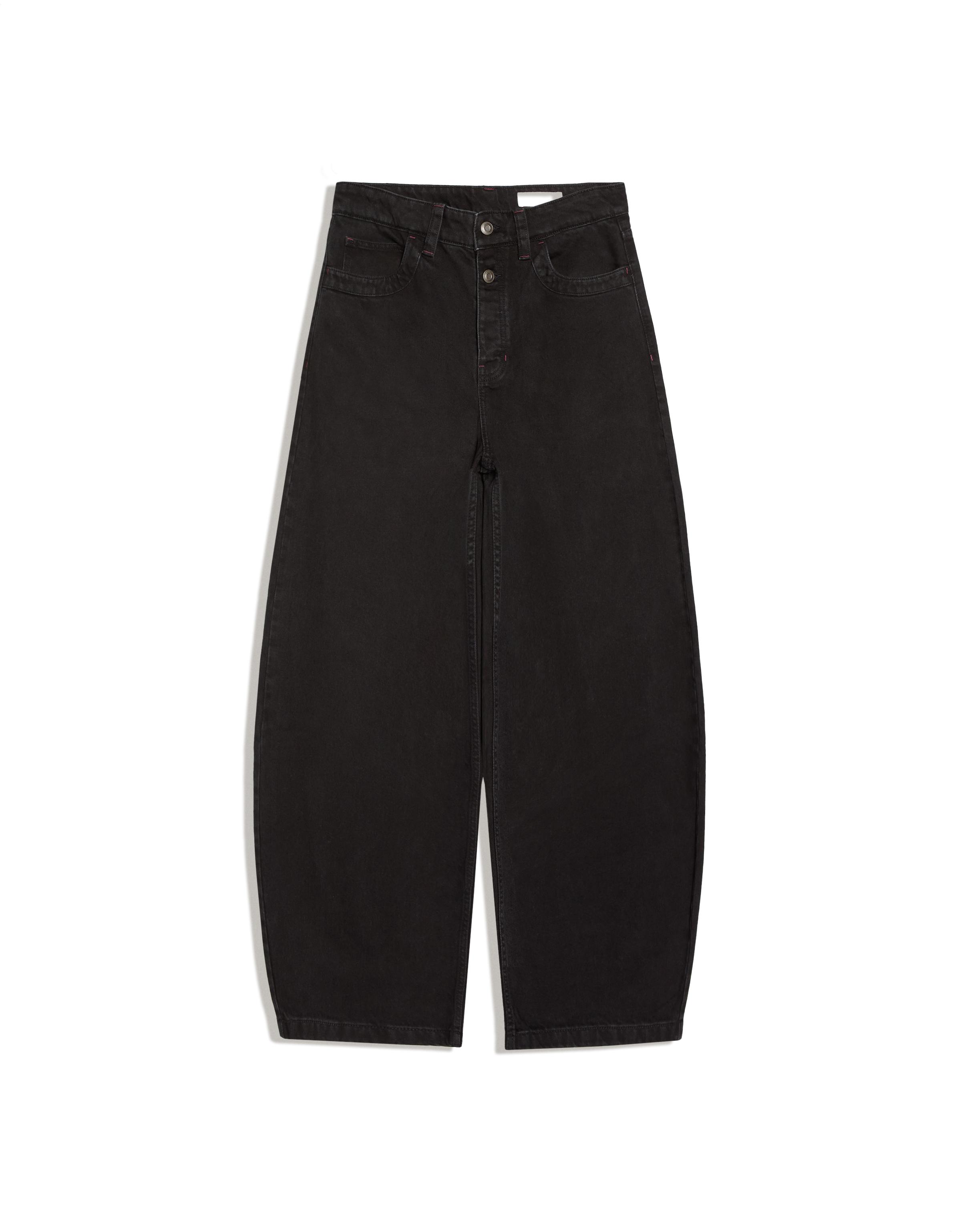 Barrel fit jeans — Black