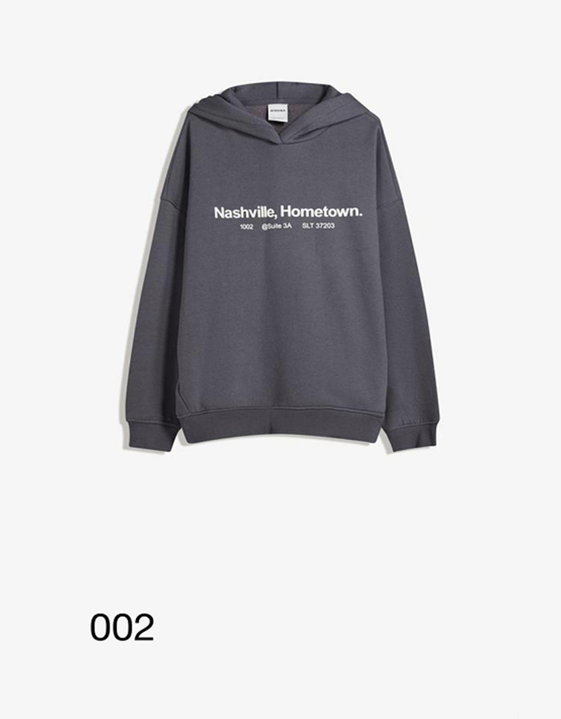 Printed hoodie