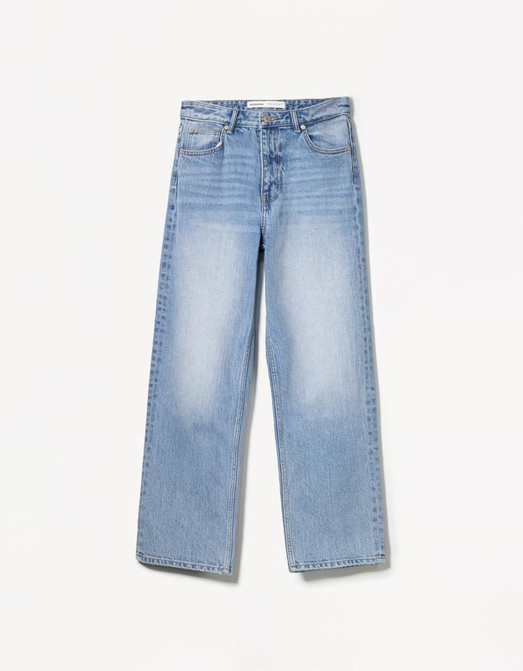 High-rise comfort mom jeans