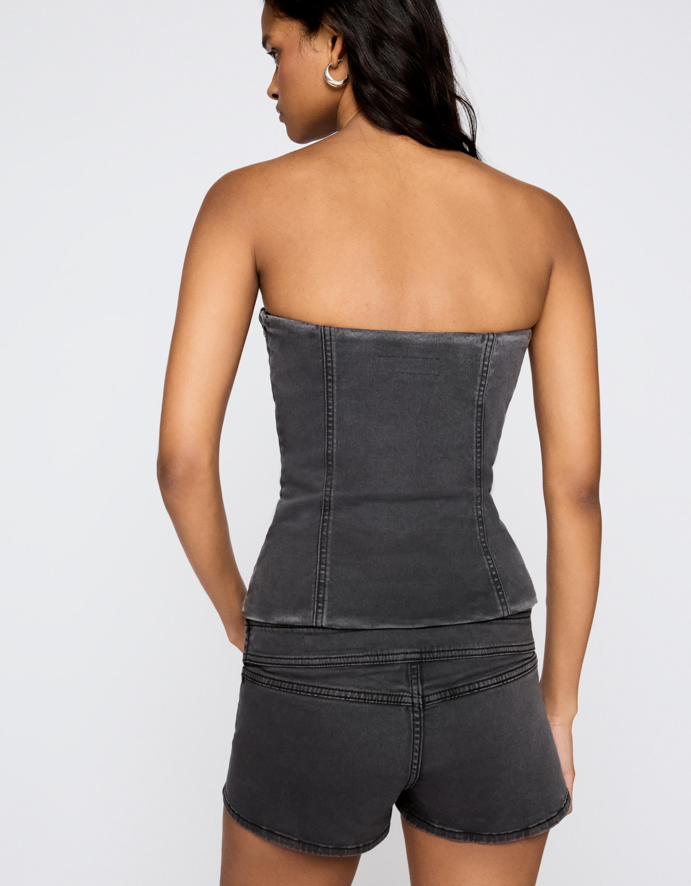 Button bandeau top — Grey