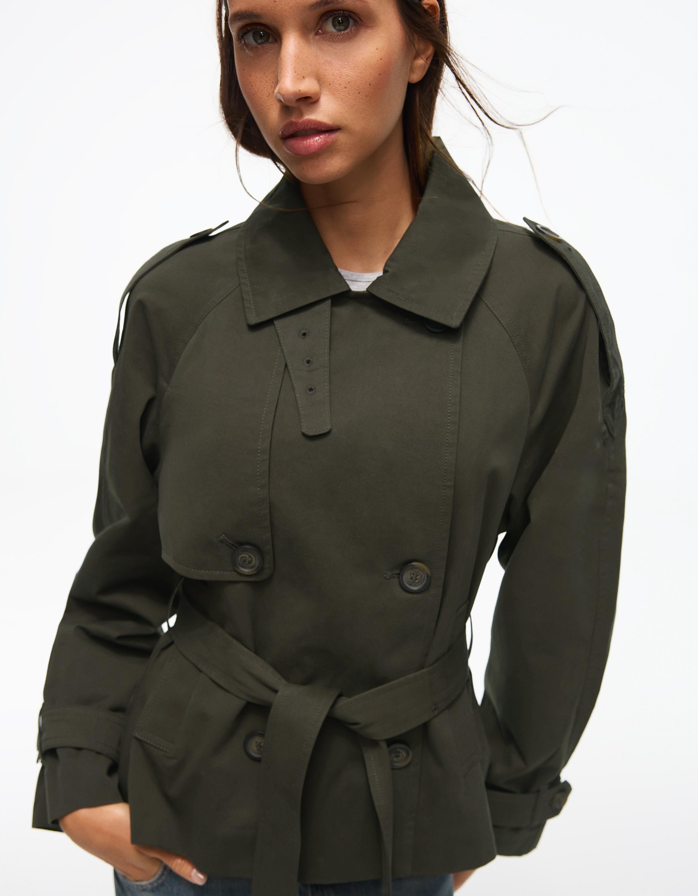 Trench jacket — Khaki