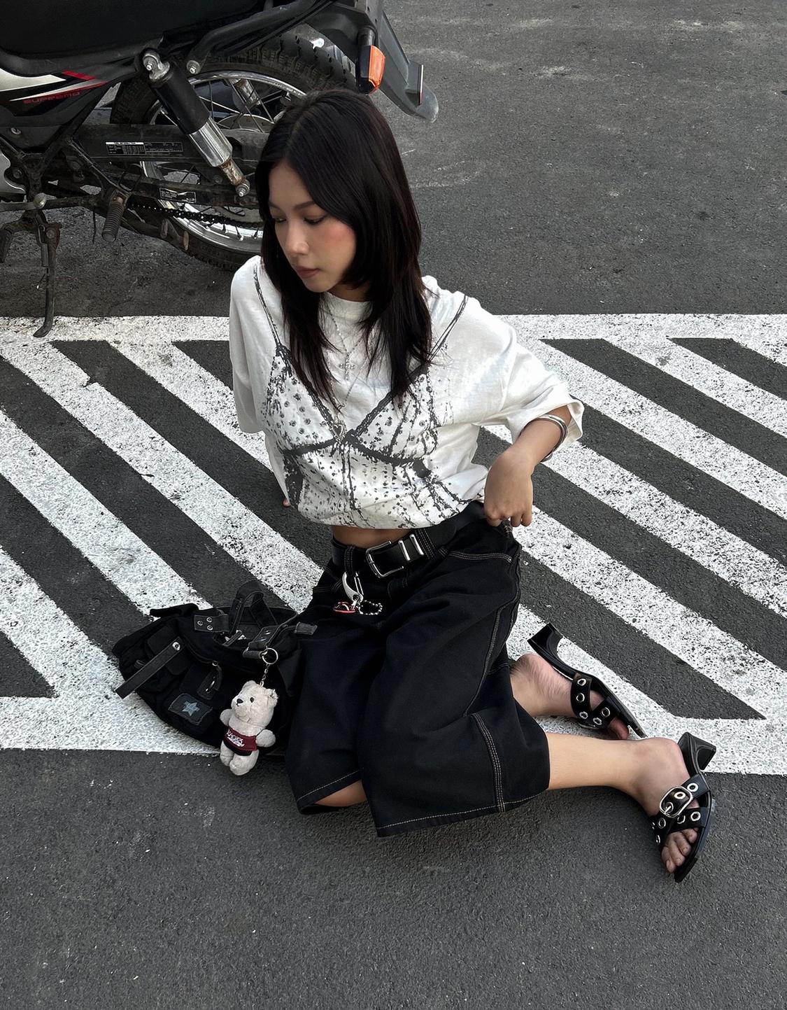 Short sleeve T-shirt with print