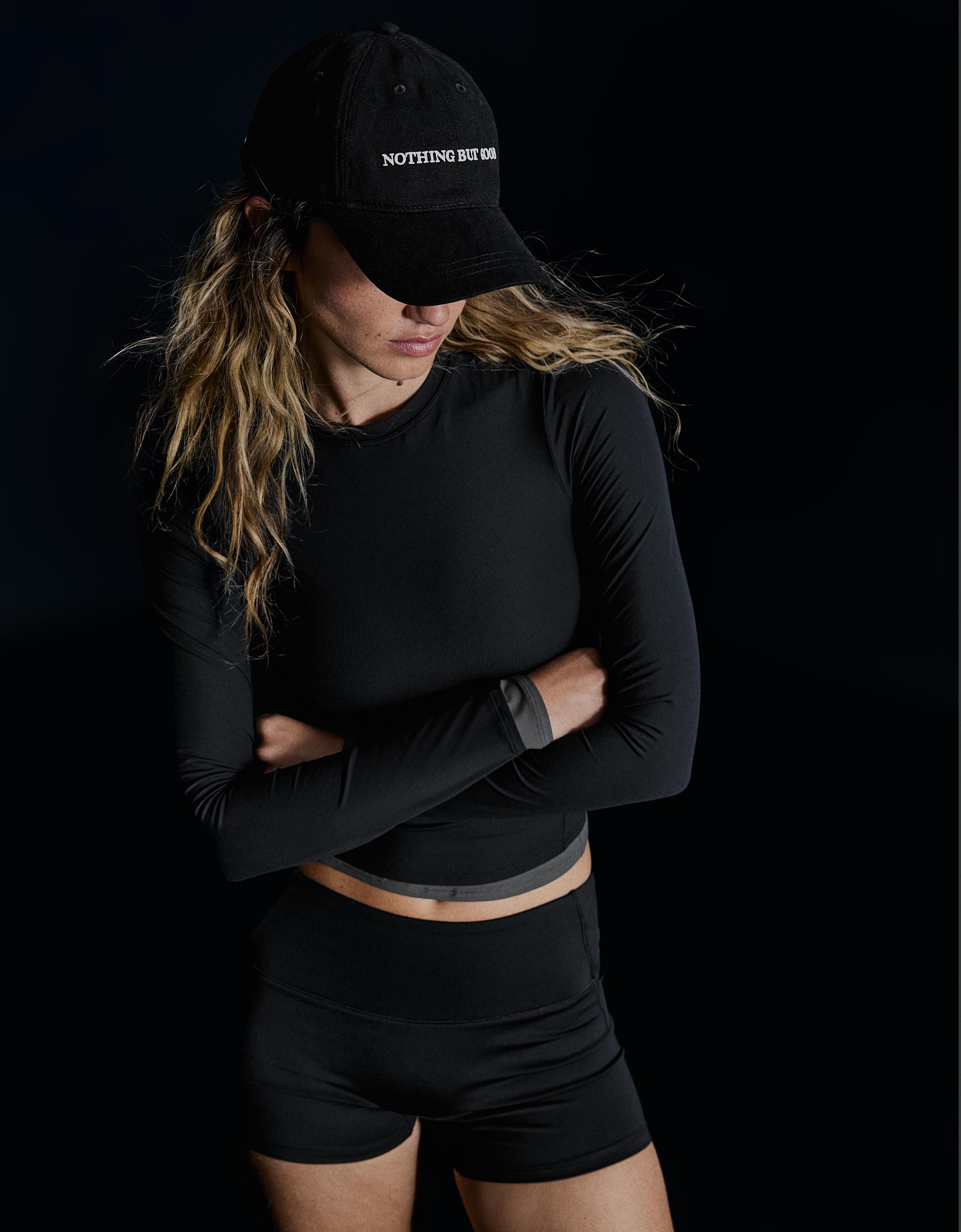 Technical long sleeve breathable & quick-dry T-shirt — Black