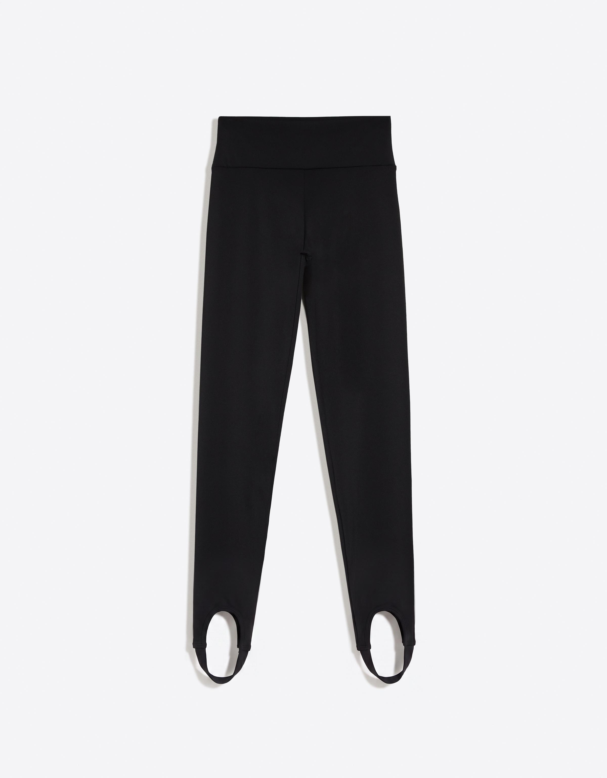 Technical fuseaux trousers — Black