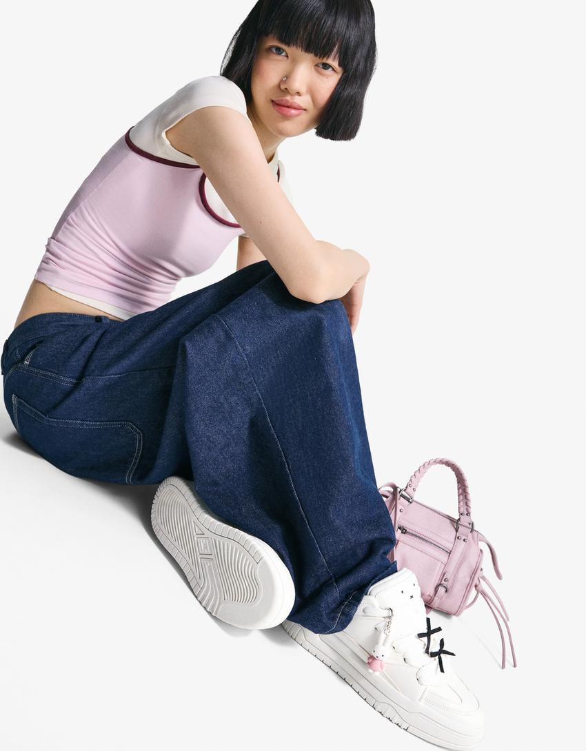 Miffy skater trainers-WHITE