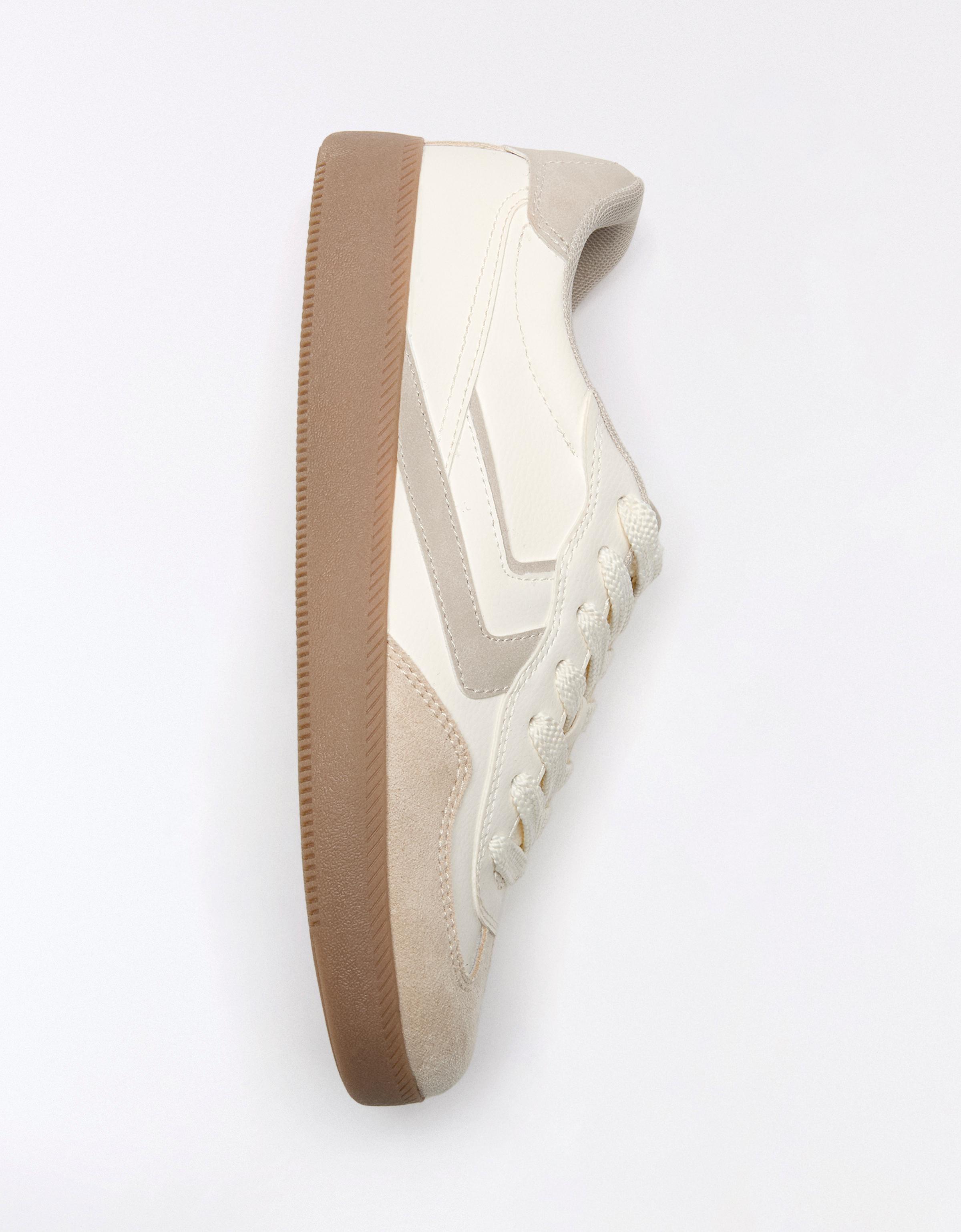 Retro trainers — WHITE