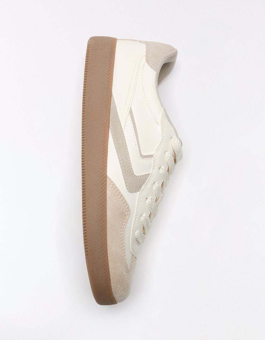 Retro trainers-WHITE