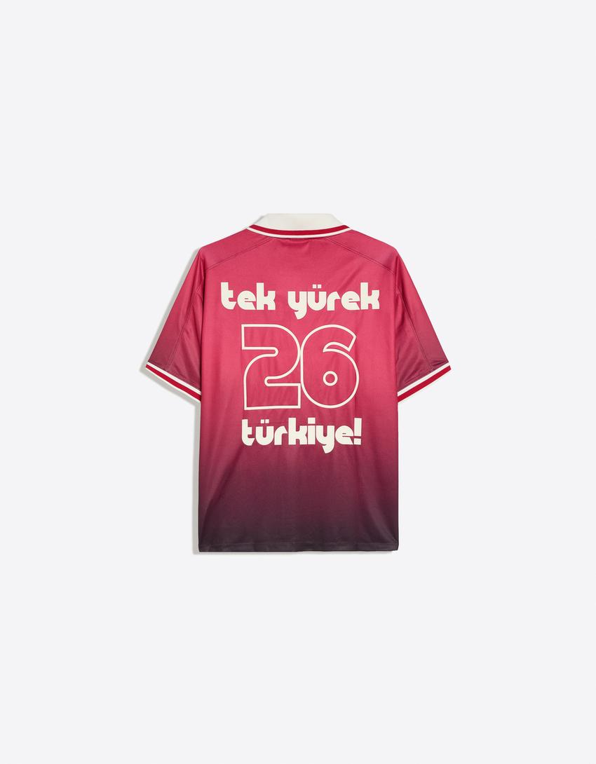 Türkiye FIFA WORLD CUP™ kısa kollu polo yaka tişört - Görsel 5
