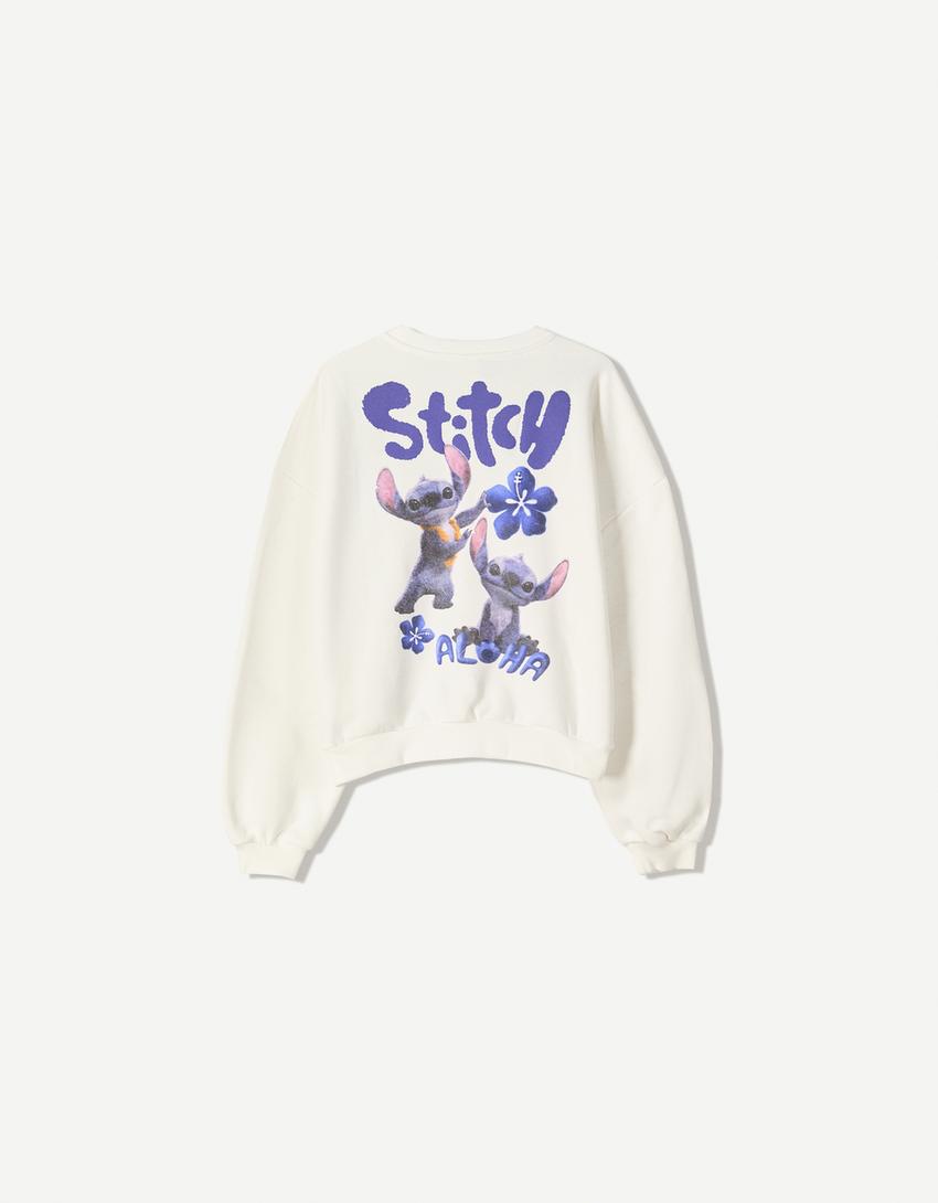 Sudadera Lilo & Stitch-Blanco roto-5