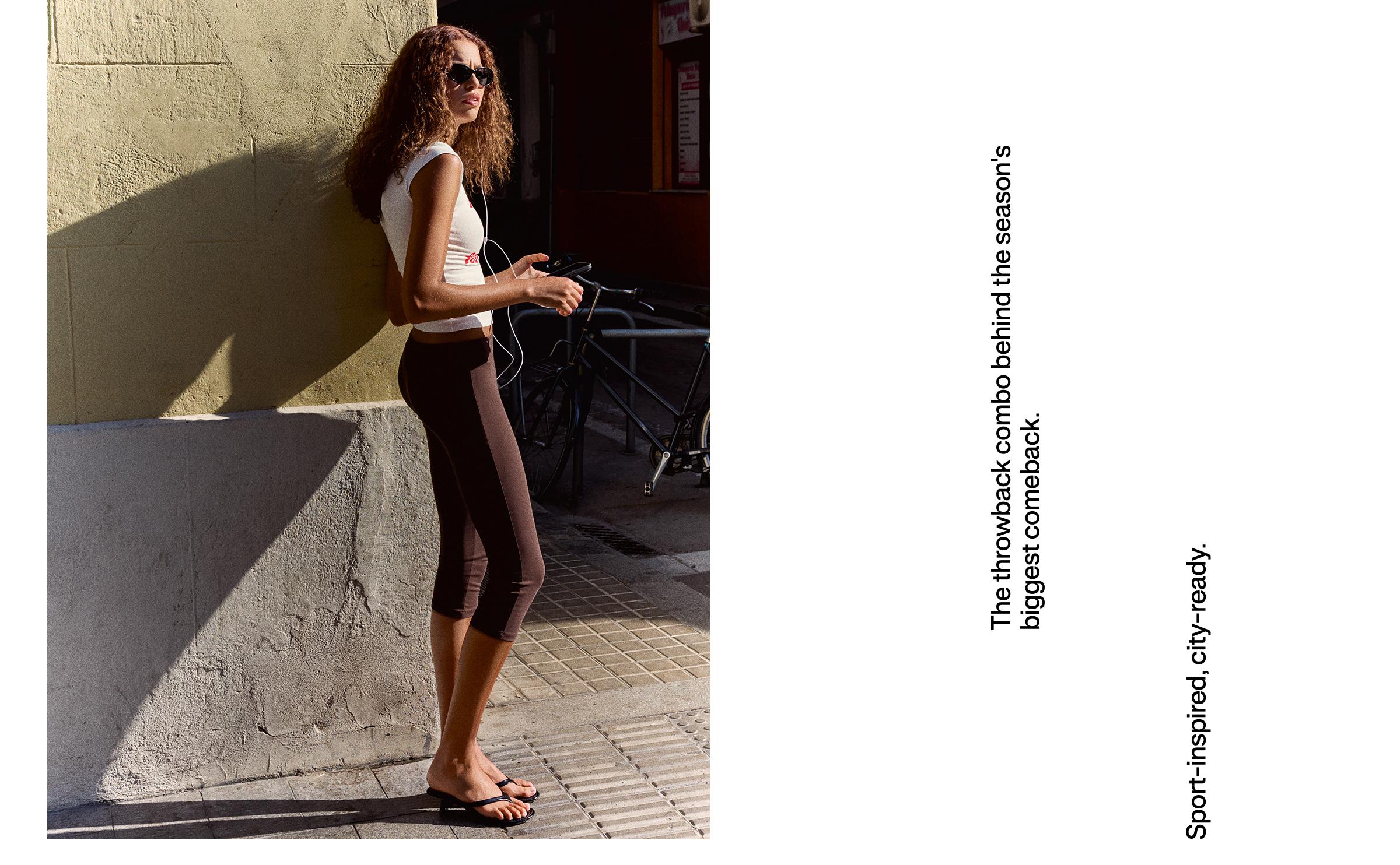 Capris — Brown