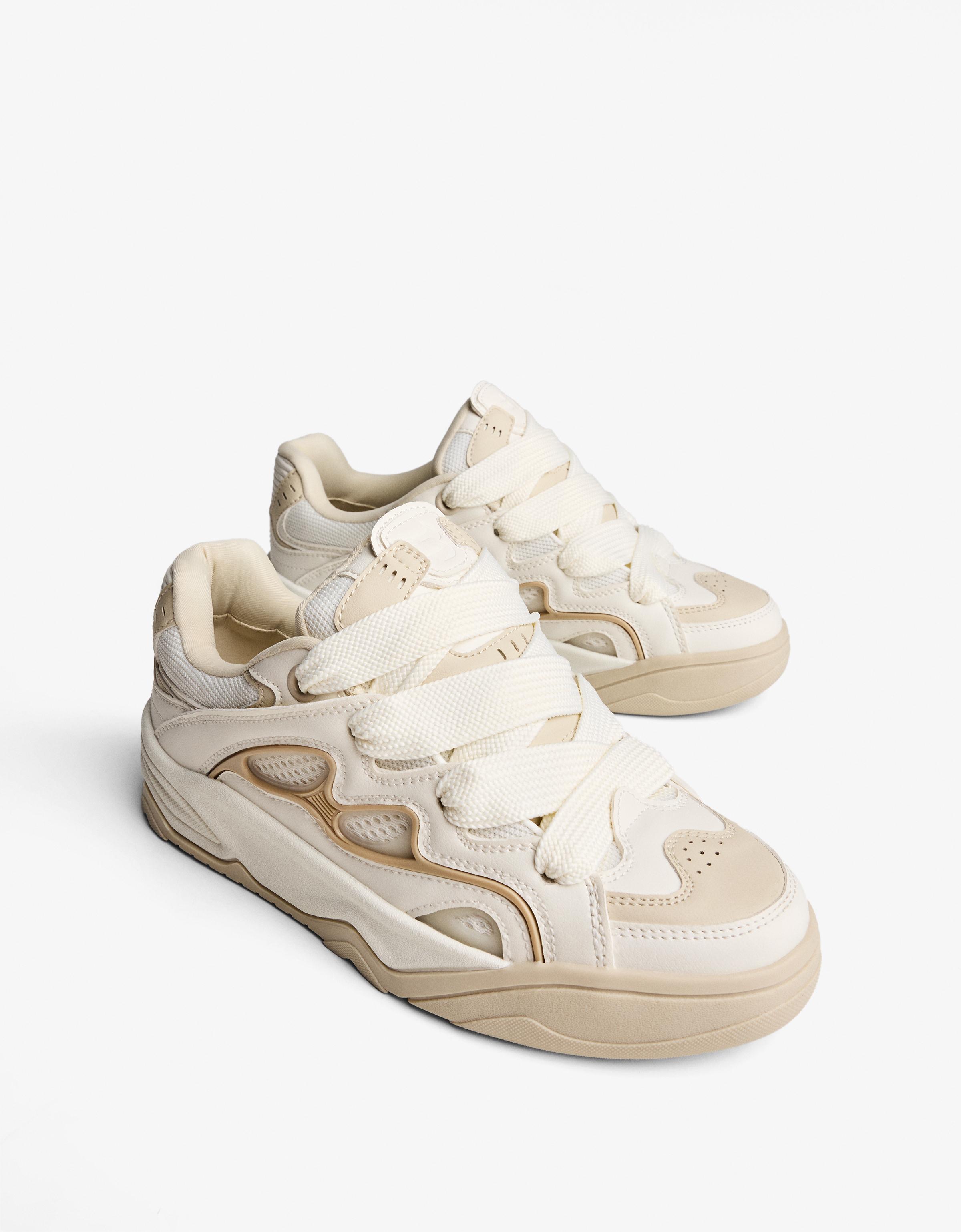 Chunky skate trainers