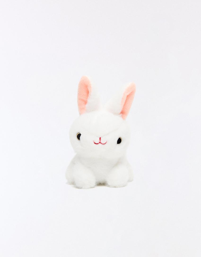 Llavero peluche-Blanco
