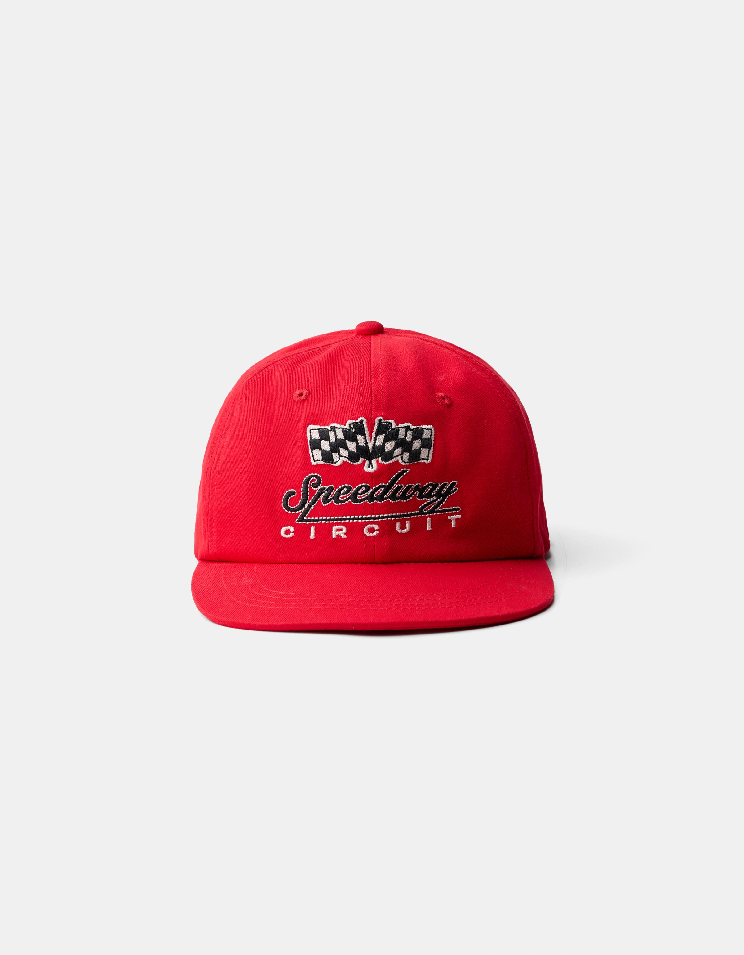 Bershka Basecap Mit Stickerei Herren Rot