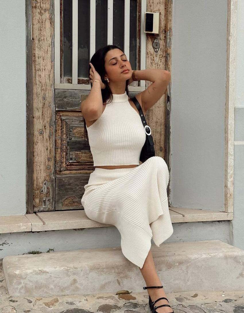 توب هالتر ريفي مضلع-كريمي-3