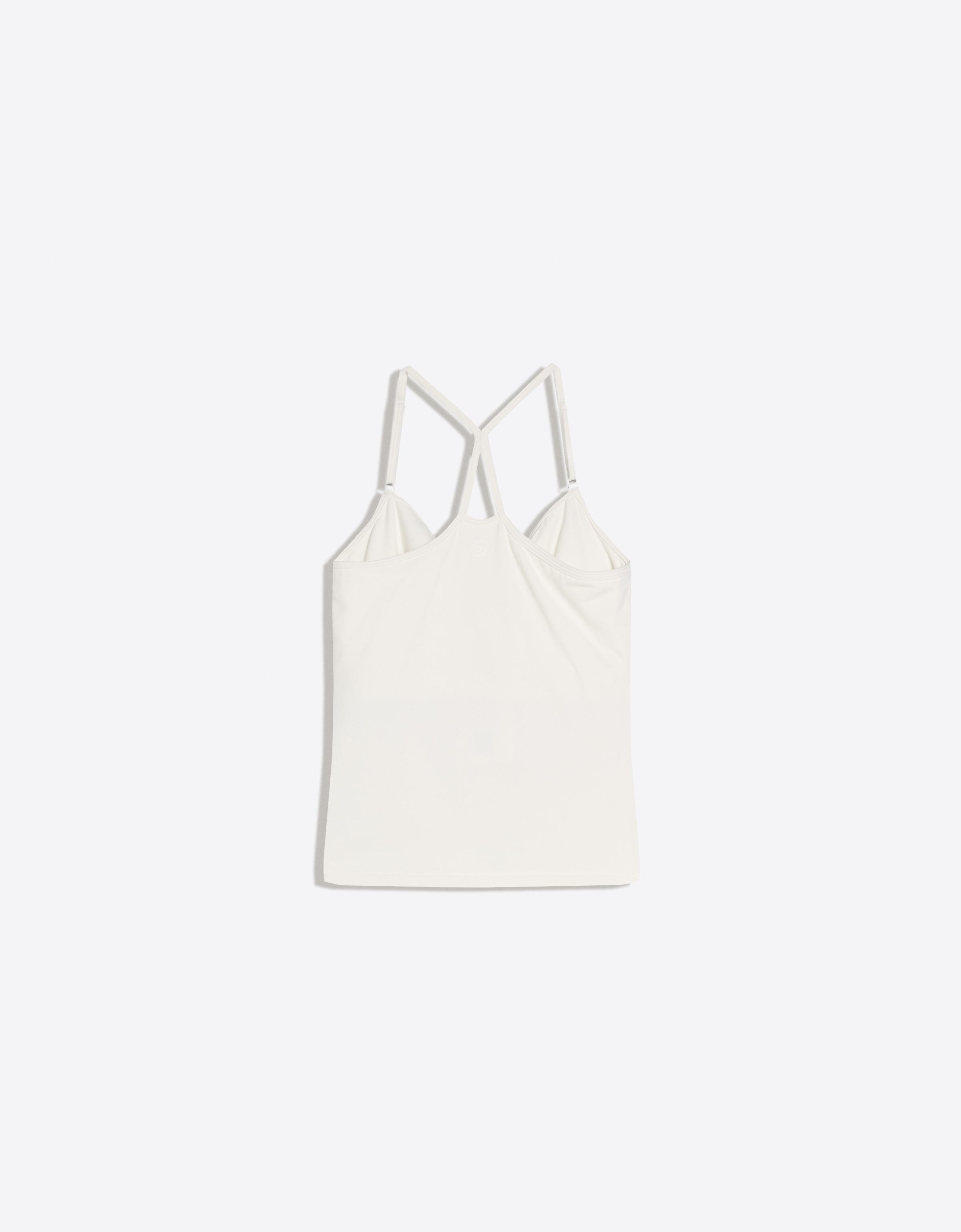 Askılı büzgülü tişört - Görsel 7