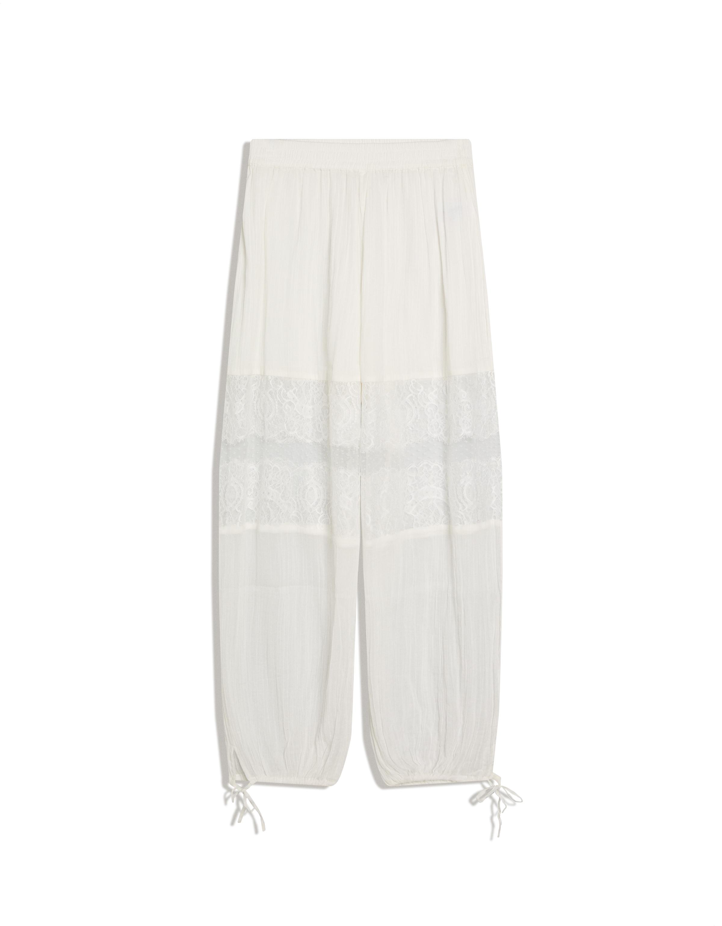 Dantelli şalvar pantolon - Görsel 11