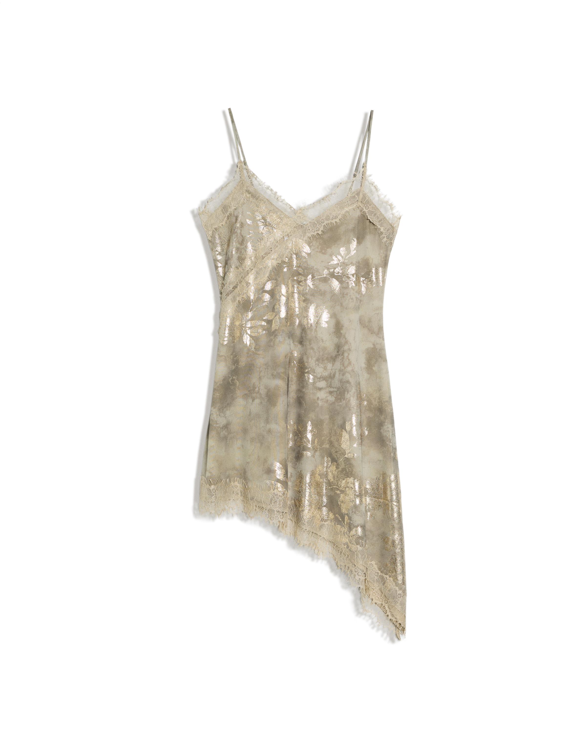 Dantelli tül mini elbise - Görsel 25