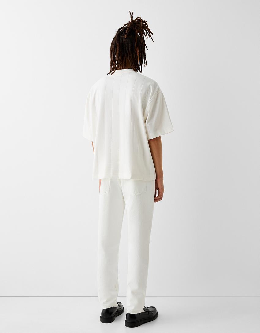 Jeans straight-Branco-2